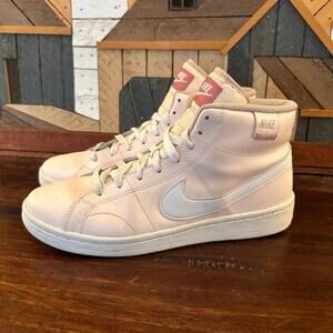 Nike Light Pink Court Royale 2 Mid Sneakers 9